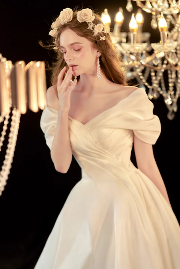 Odelia "Yunshu"  Style Simple Light Wedding Dress Skirt  New Bridal Wedding Dress