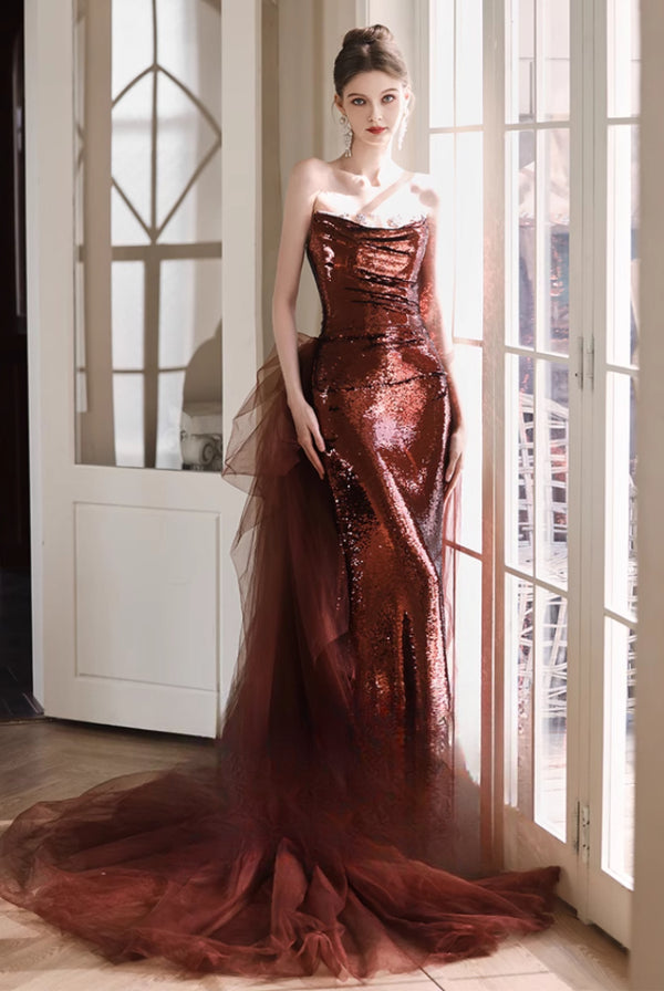 Odelia "Rome" High-end Fishtail Wedding Dinner Dress Dress Toast Dress  New Bride Engagement Woman