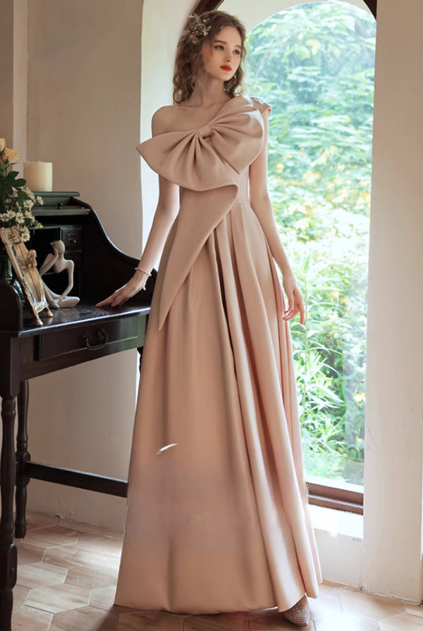 Odelia "lotus Root"  New Bridal Wedding Toast Dress Satin Dress Dress Light Luxury Niche High-end