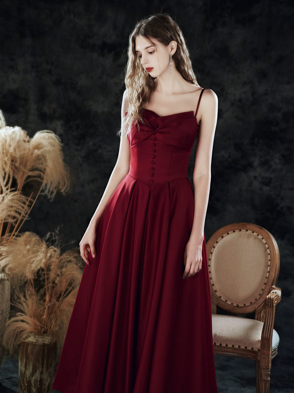 Toast dress bride  new wedding spring satin red thank you dress banquet temperament short return door