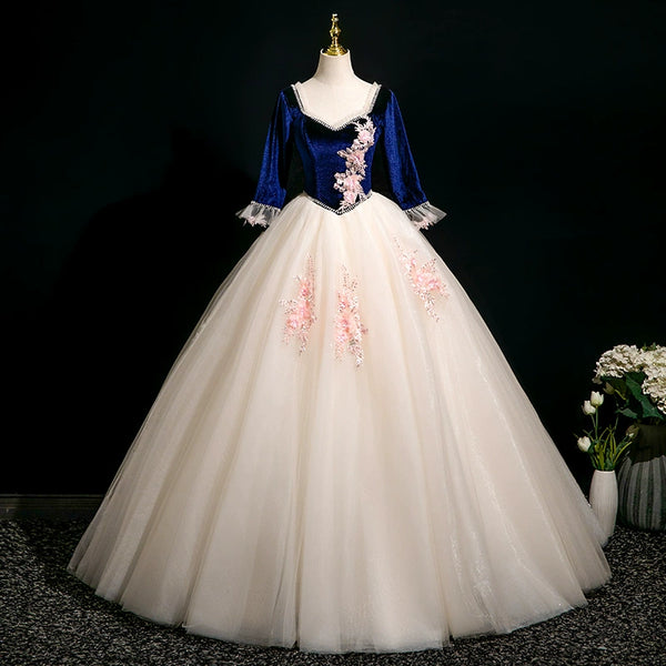 Evening dress women  new high-end light luxury niche high-end stage performance host dress fluffy skirt women