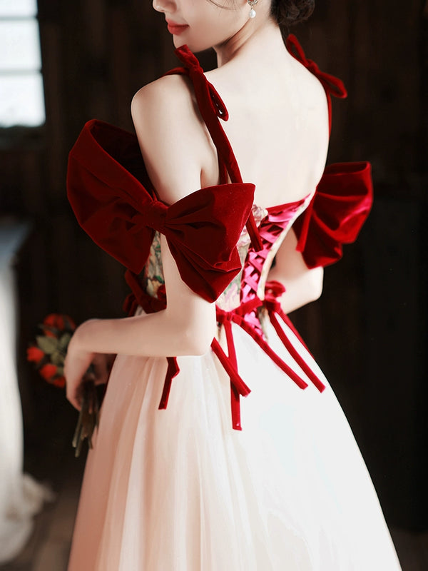 Toast Bride Summer Celebrity Wedding Engagement Banquet Temperament Return Door Appreciation Banquet Evening Light Luxury  Dress