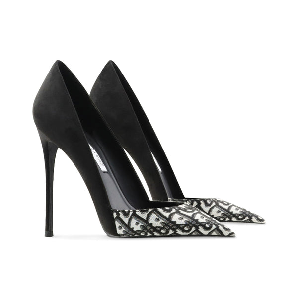 Spring  new popular black and white color matching high heels women's comfortable light mouth versatile sexy stiletto fashion shoes