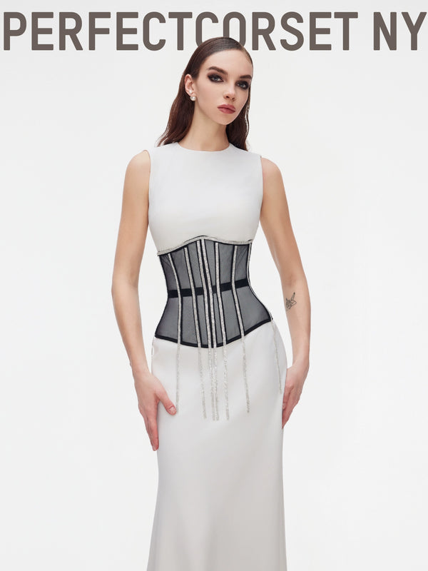 Cape fringe premium  waist shaping waist seal · haute couture handmade series - only exchange but not return