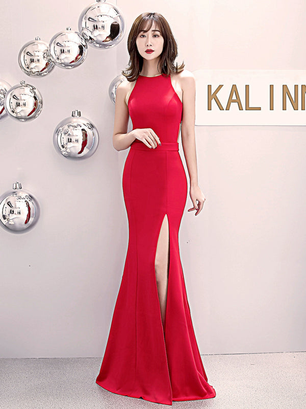 Bridal Wedding Party Wedding Banquet Engagement Toast Dress Female Wedding Banquet Host Fishtail Dress Evening Dress