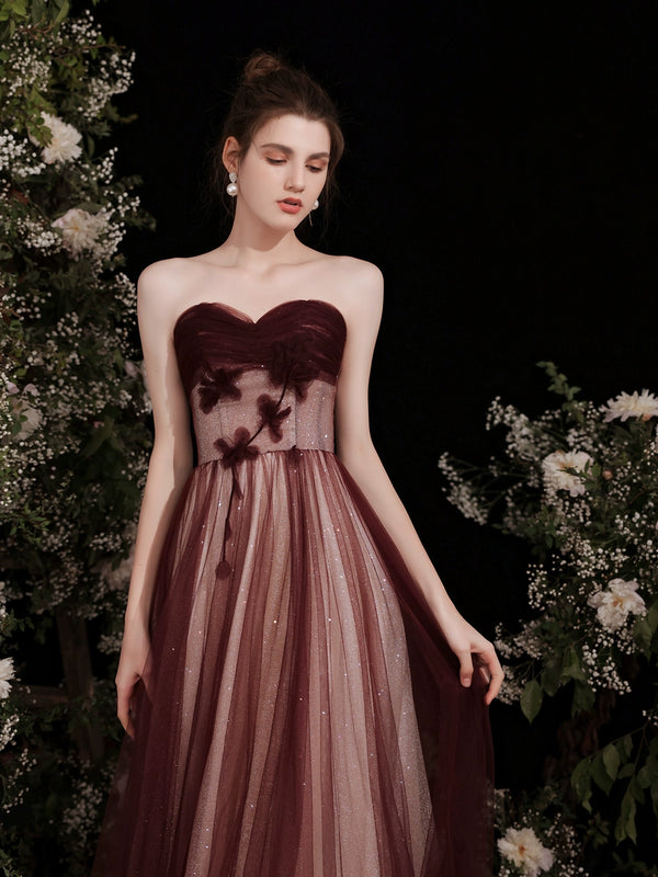 Toast Bride  New Wedding Spring Evening Dress Women's Banquet Temperament Red Small Man Engagement Back
