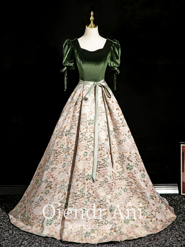 OiedrAni Vocal Art Exam Satin Evening Dress Bar Mitzvah Birthday Graduation Annual Meeting Host Piano Princess Dress