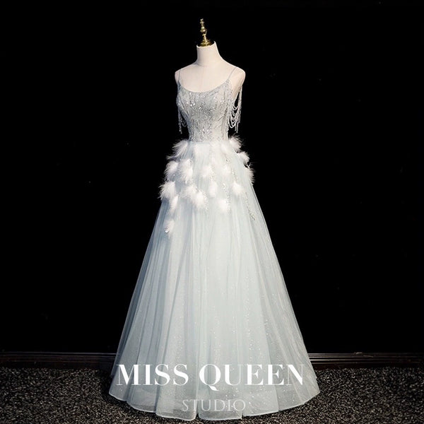 Dress high-end light luxury niche wedding toast  new engagement return dress suspender dress evening dress women