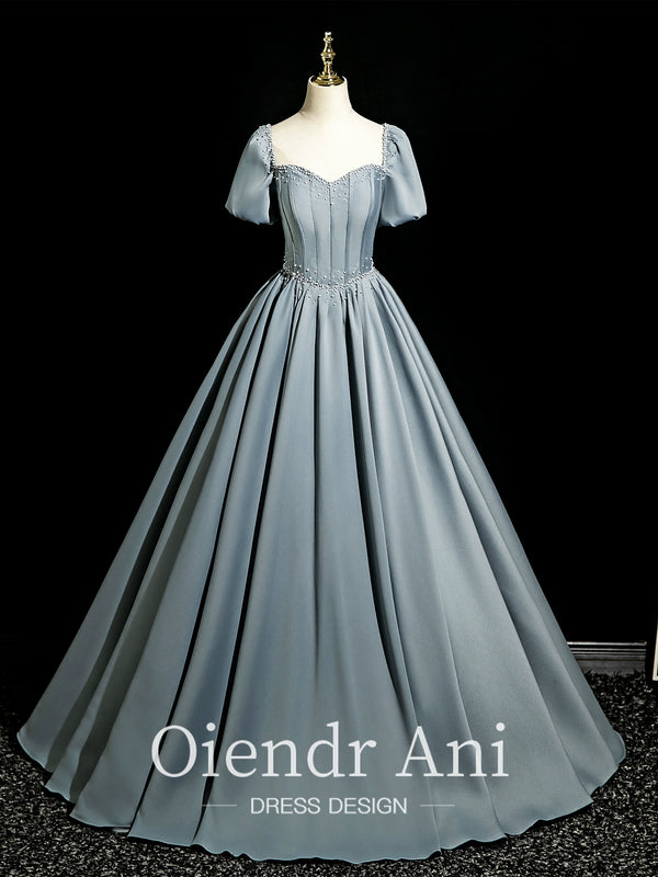 OiedrAni Vocal Art Exam Satin Evening Dress Bar Mitzvah Birthday Graduation Annual Meeting Host Piano Princess Dress
