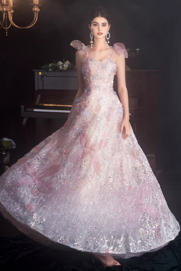 Odelia "Sakura Luo" Dress  New Toast Dress Bridal Engagement Dress High-end Light Luxury and Thin