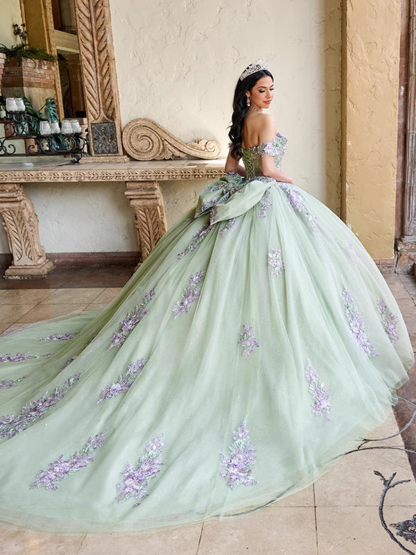 [OiendAni] Adult ceremony art test host princess dress green evening dress on the run princess style
