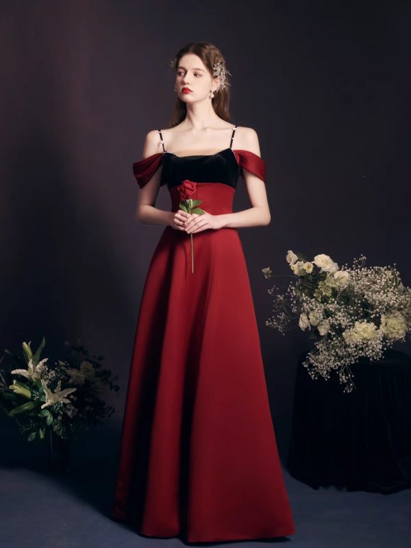 Toast Clothes Bride Wedding Spring  New Banquet Temperament Engagement Dress Red Dress